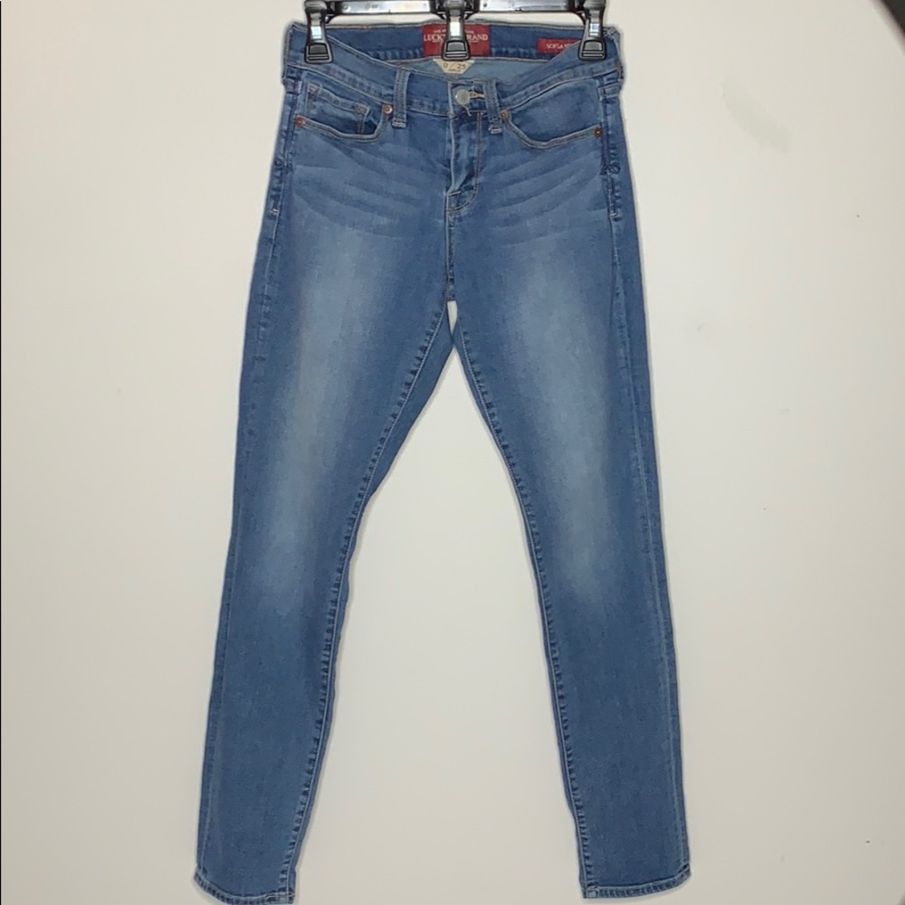 Lucky Brand Light Washed Skinny Jeans